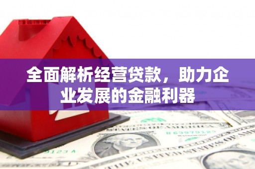 涉县全面解析经营贷款，助力企业发展的金融利器
