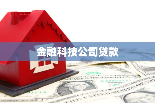 涉县金融科技公司贷款