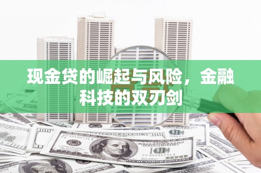 涉县现金贷的崛起与风险，金融科技的双刃剑
