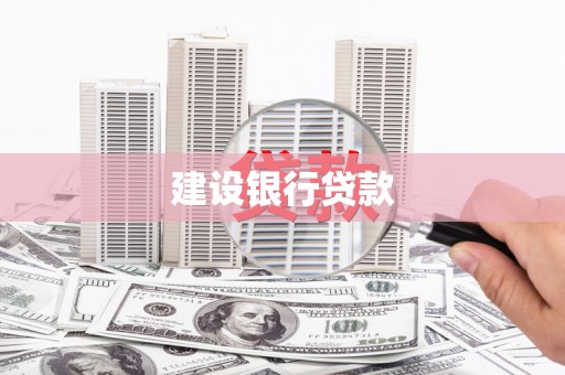 涉县建设银行贷款