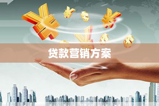 涉县贷款营销方案