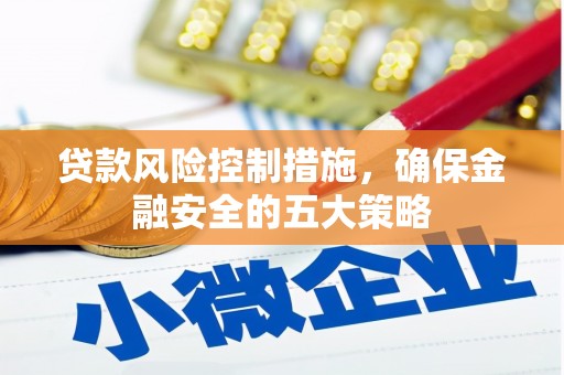 涉县贷款风险控制措施，确保金融安全的五大策略