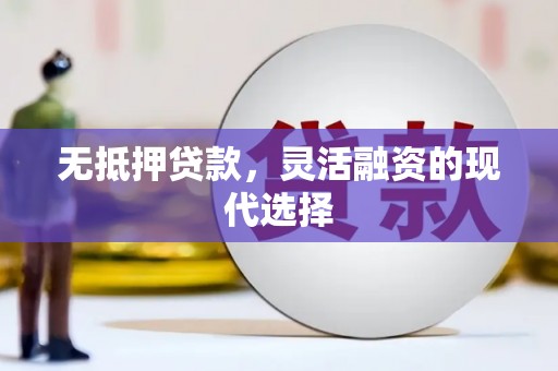 涉县无抵押贷款，灵活融资的现代选择