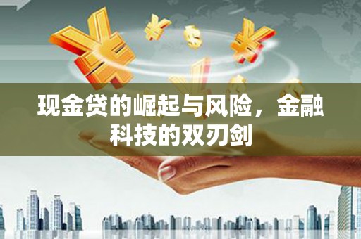 涉县现金贷的崛起与风险，金融科技的双刃剑
