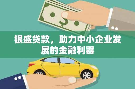涉县银盛贷款，助力中小企业发展的金融利器