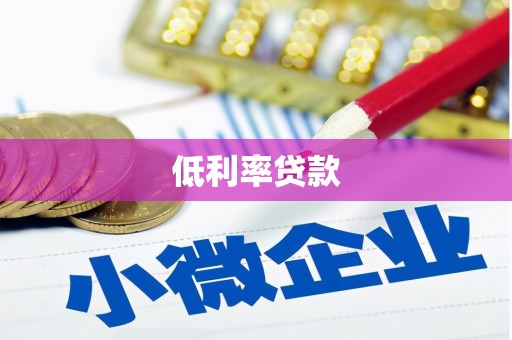 涉县低利率贷款