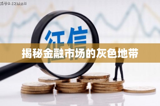 涉县揭秘金融市场的灰色地带